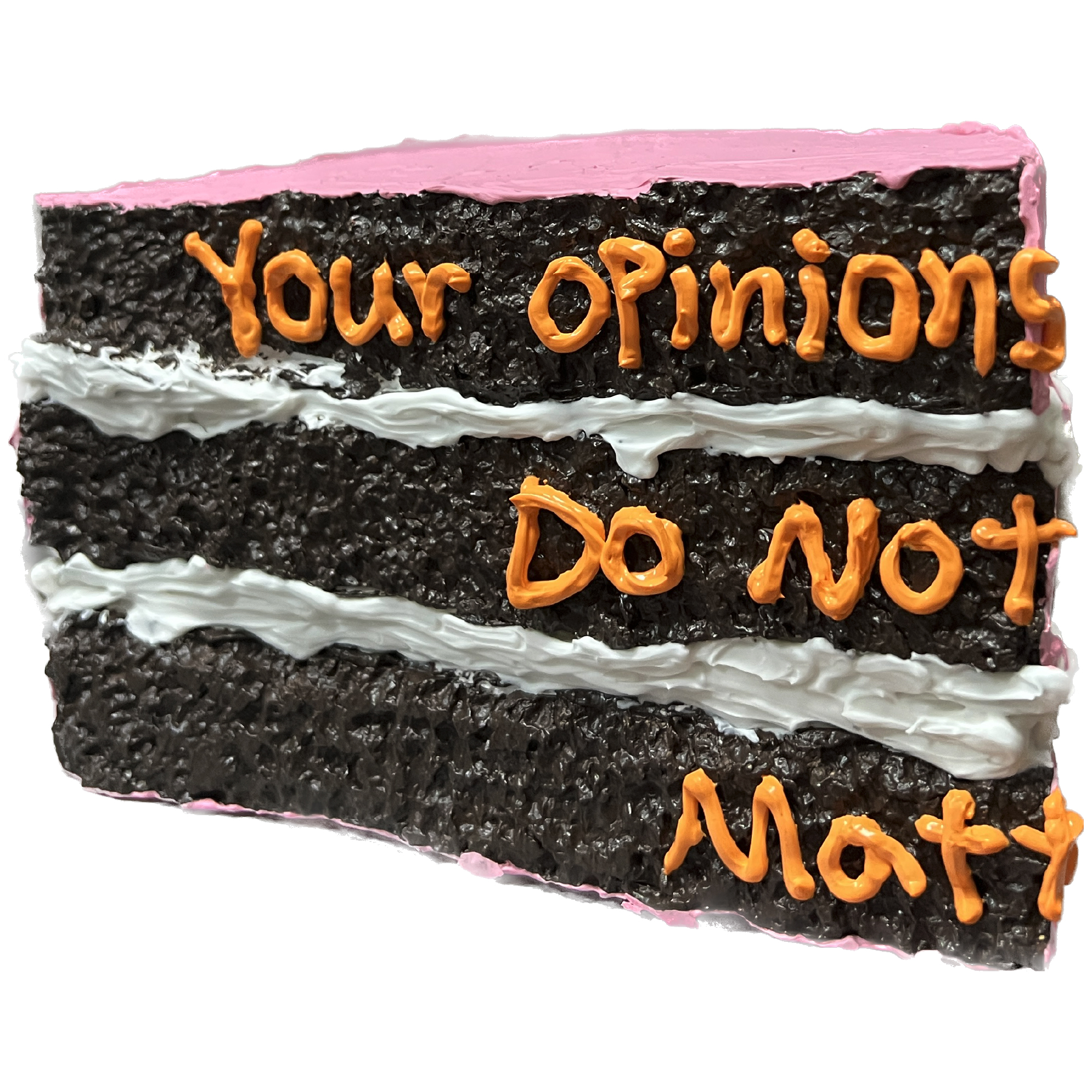 Your opinions Do Not Matters